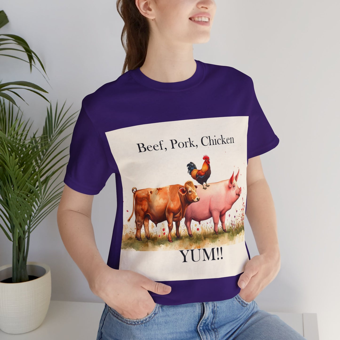 YUM! Unisex Jersey Short Sleeve Tee