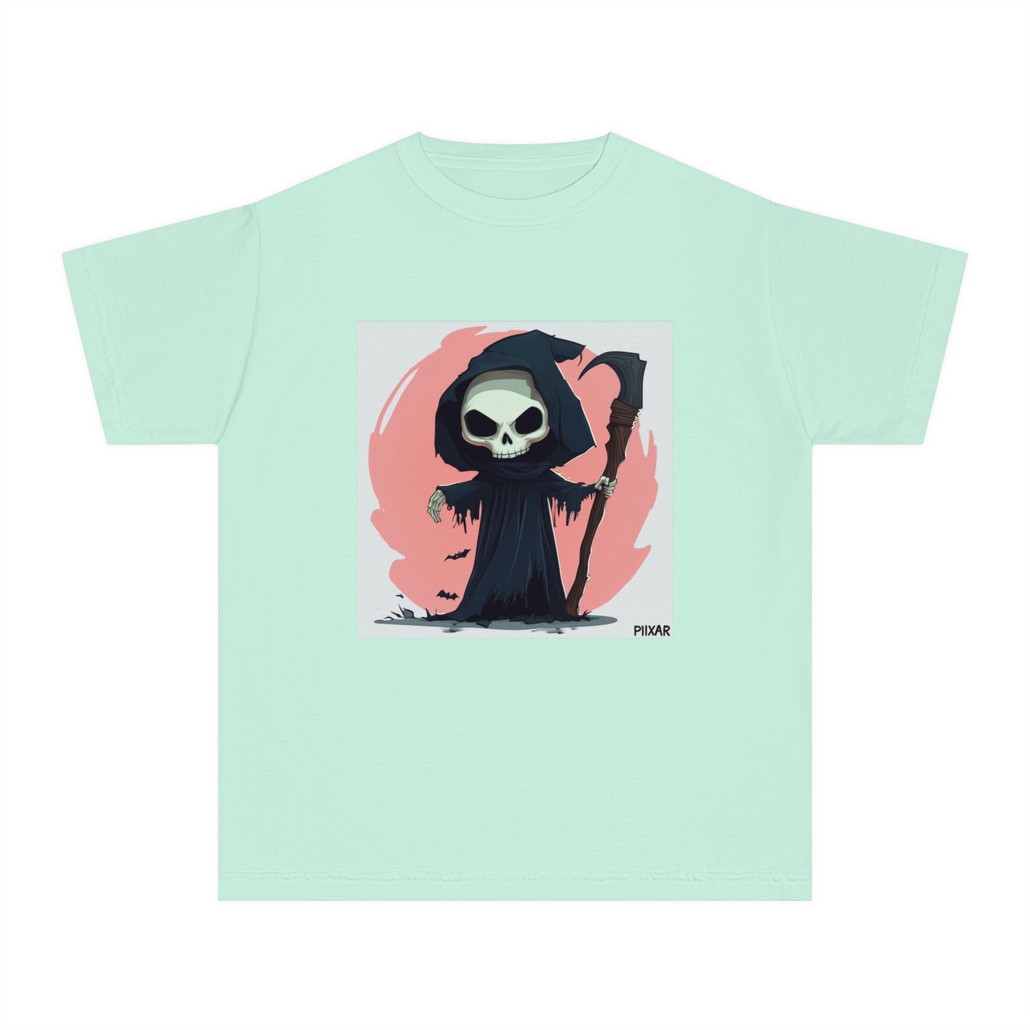 Cute Pink Grim Reaper Youth Midweight Tee