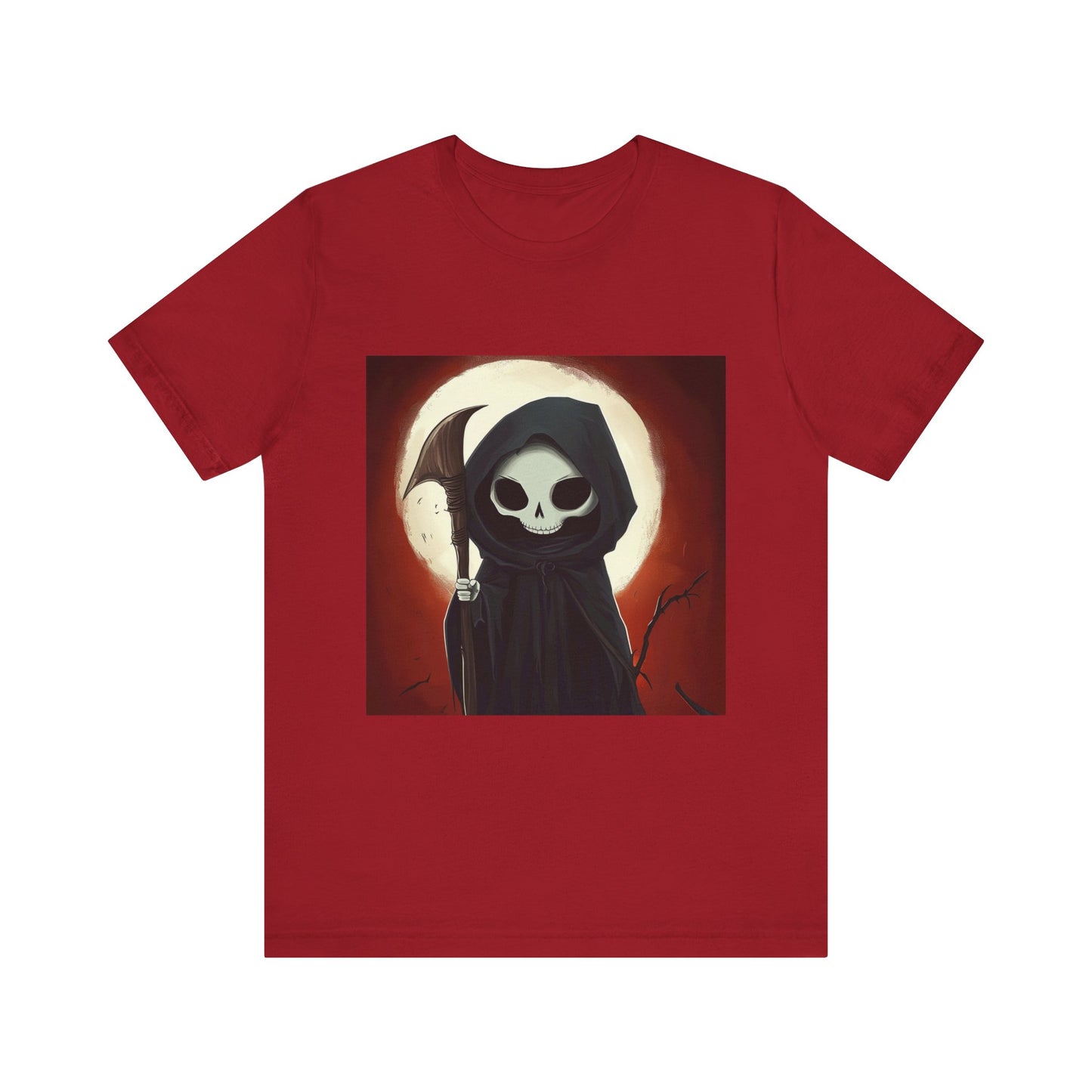 Cute Grim Reaper Unisex Jersey Short Sleeve Tee