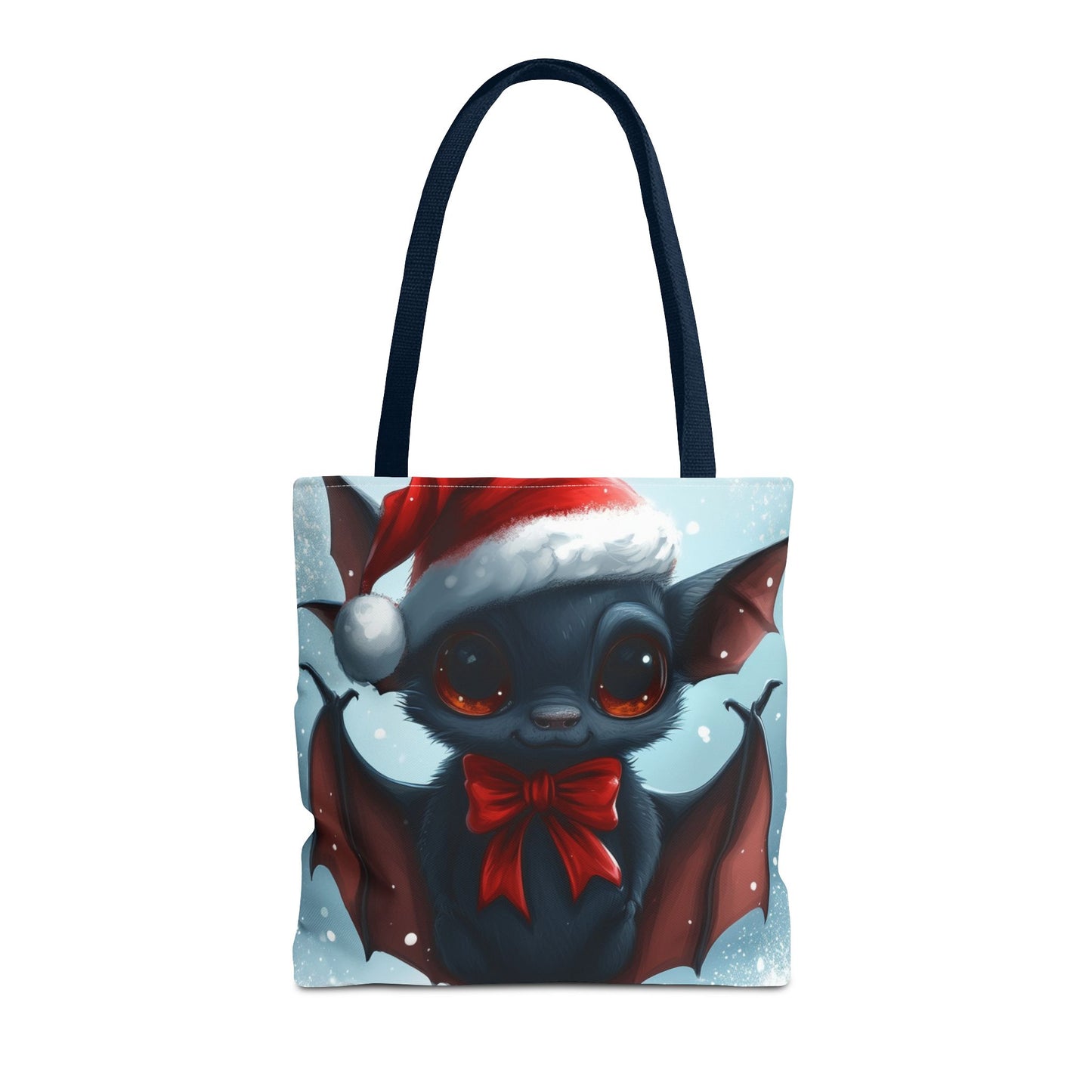 Cute Festive Bat Tote Bag (AOP)