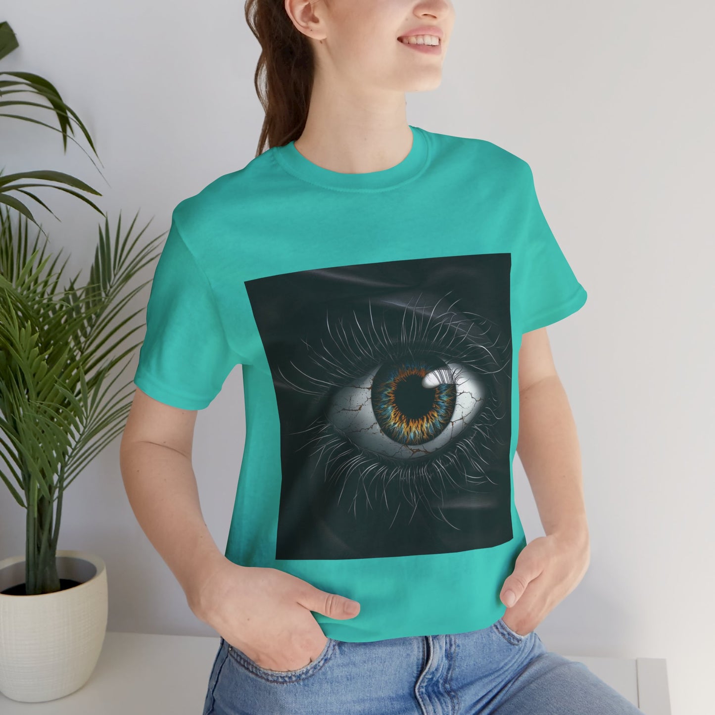 Unsettling Eye Unisex Jersey Short Sleeve Tee