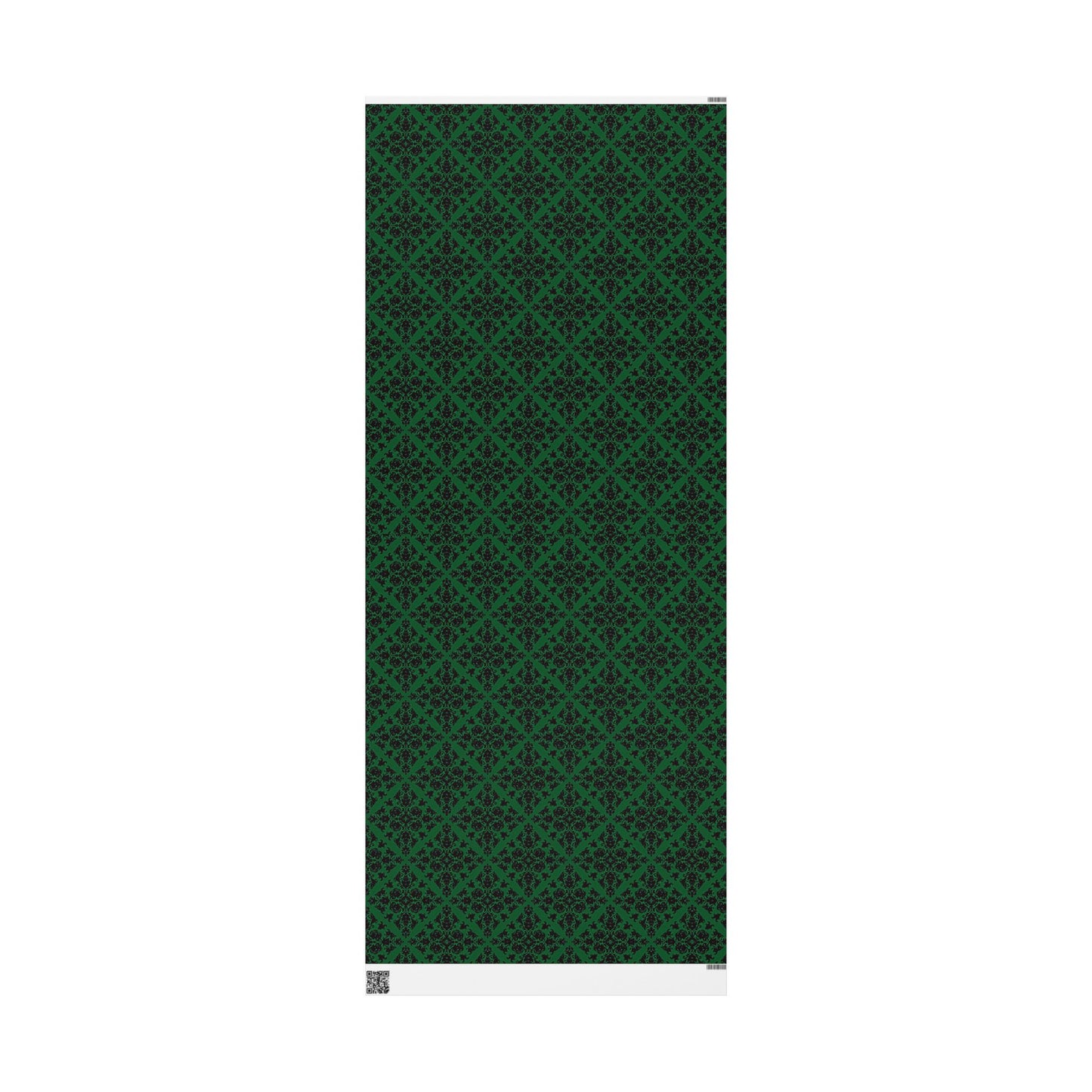 Green Victorian Gothic Pattern Wrapping Papers