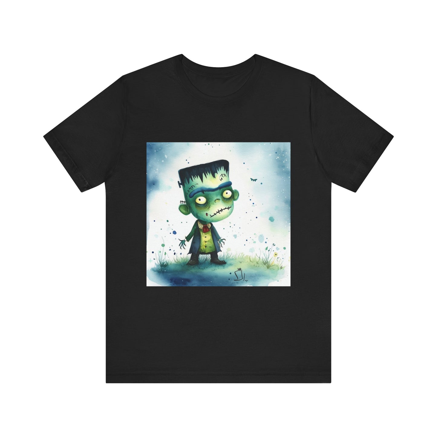 Cute Frankenstein Unisex Jersey Short Sleeve Tee