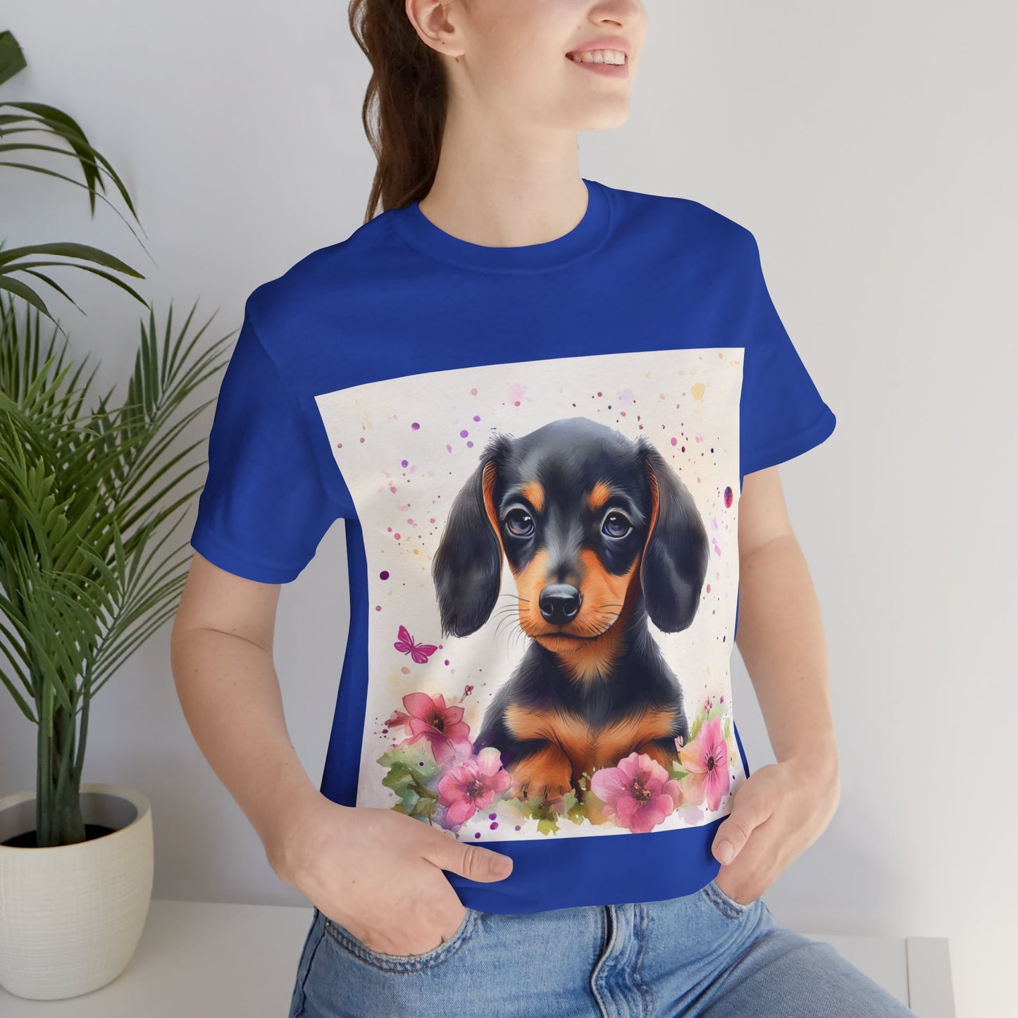 Dachshund Unisex Jersey Short Sleeve Tee