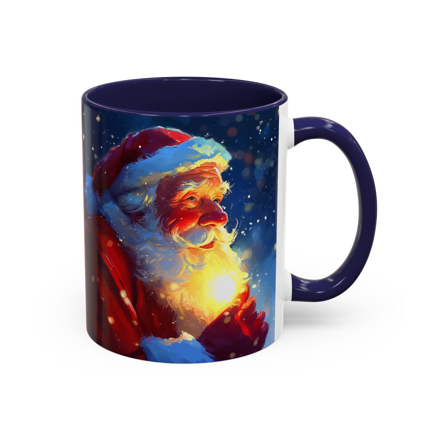 Santa Claus Accent Coffee Mug (11, 15oz)