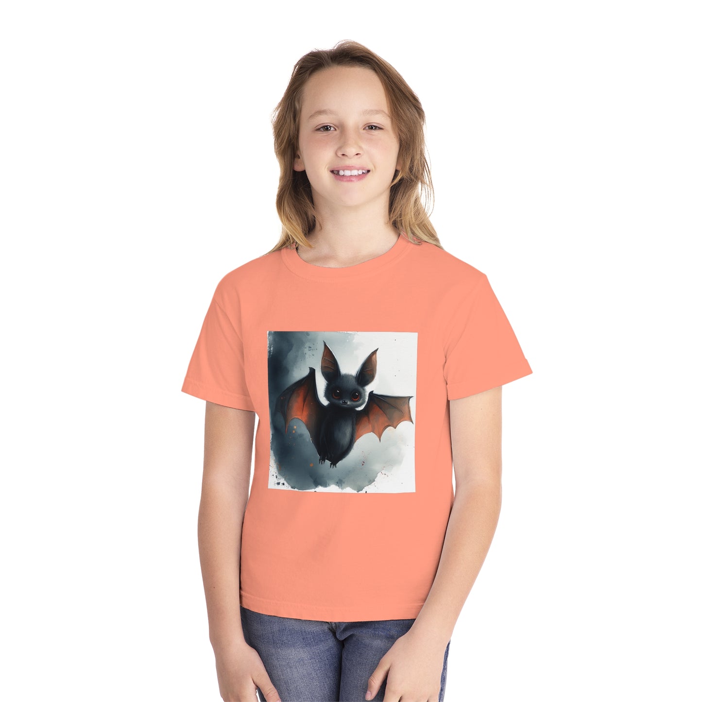 Adorable Baby Bat Youth Midweight Tee