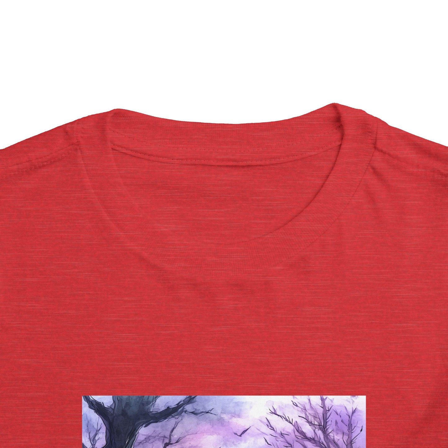 Purple Graveyard Toddler Short Sleeve Tee