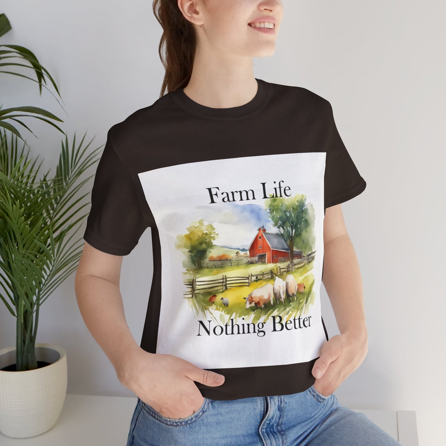 Farm Life Unisex Jersey Short Sleeve Tee