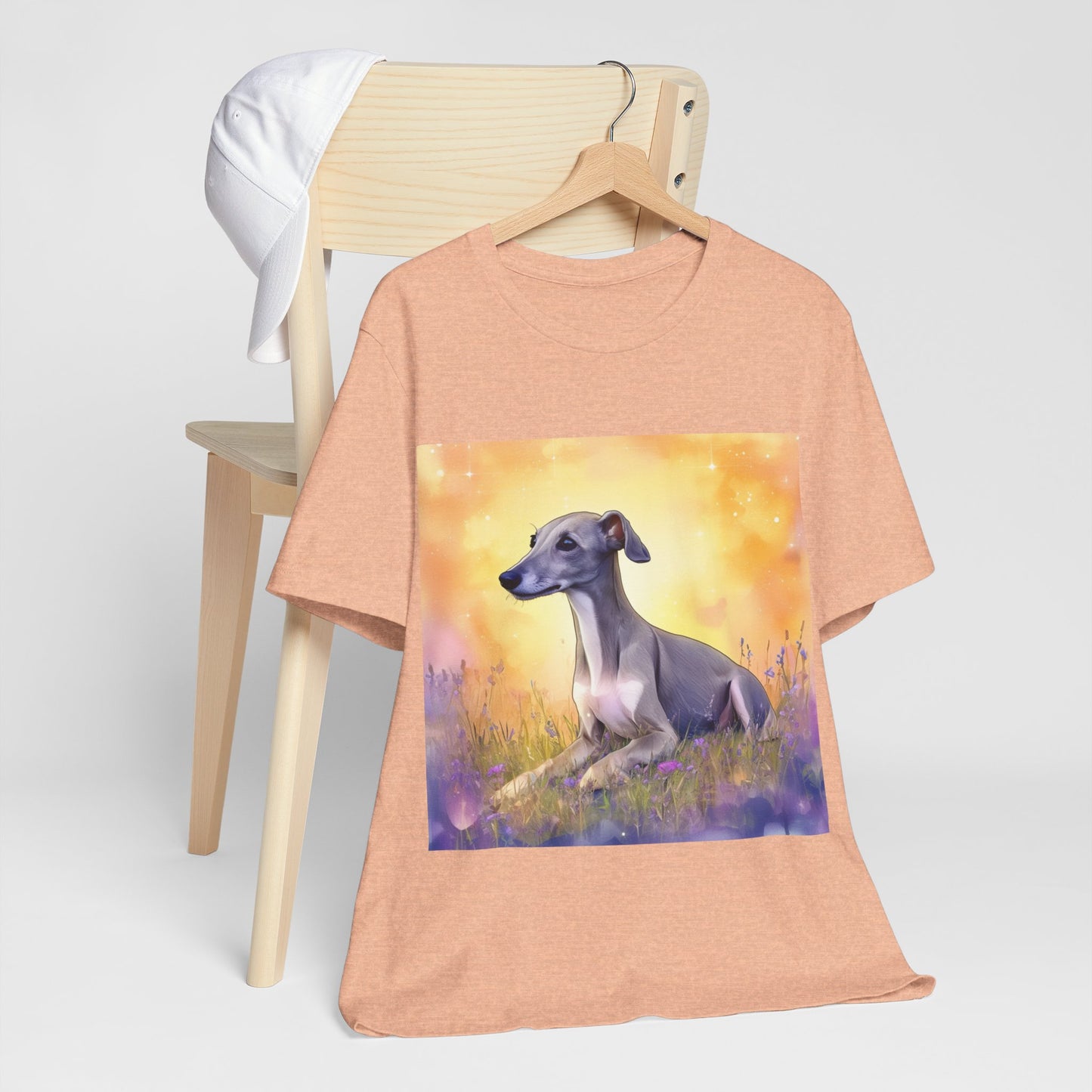 Sunset Greyhound Jersey Short Sleeve Tee