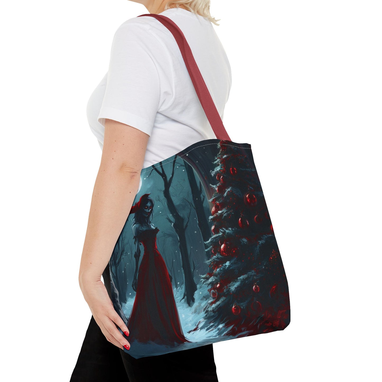 Hair-Raising Holiday Tote Bag (AOP)