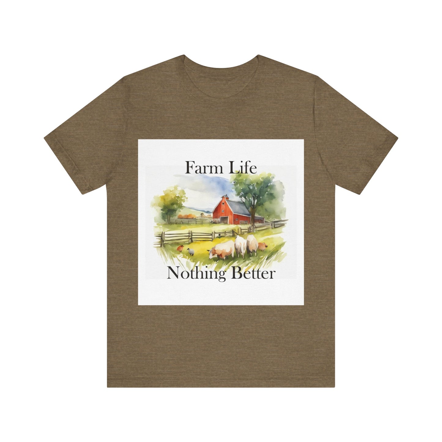 Farm Life Unisex Jersey Short Sleeve Tee