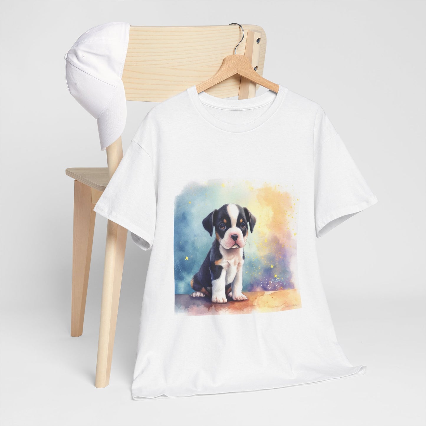 Boston Puppy Unisex Heavy Cotton Tee