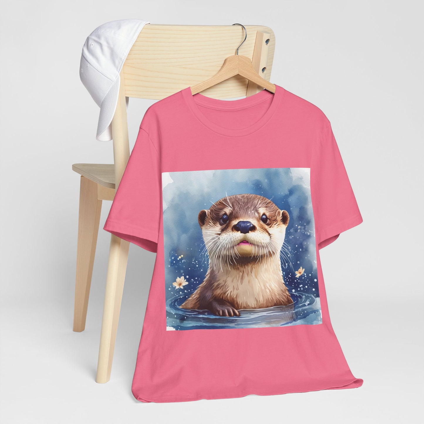 Cute Otter Unisex Jersey Short Sleeve Tee