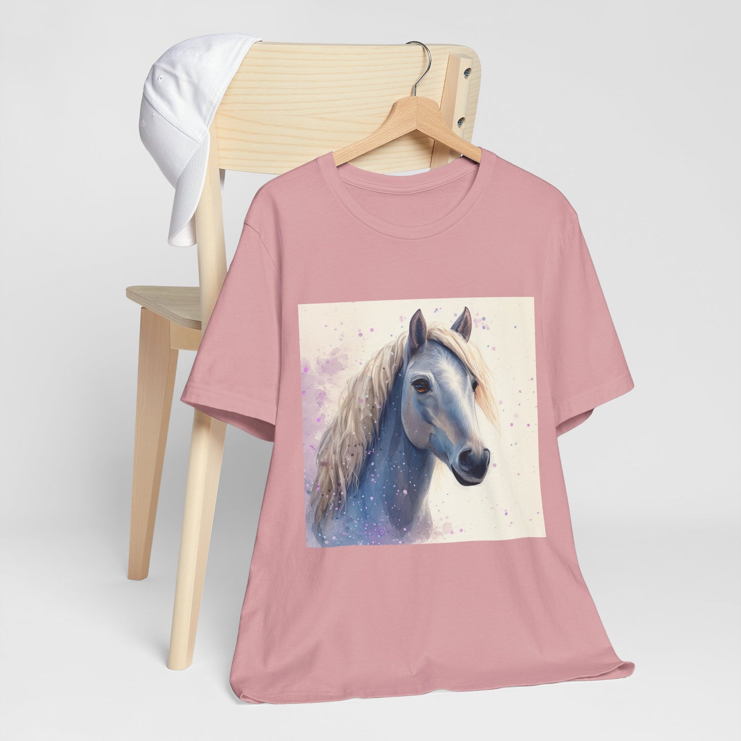 Baby White Horse Unisex Jersey Short Sleeve Tee