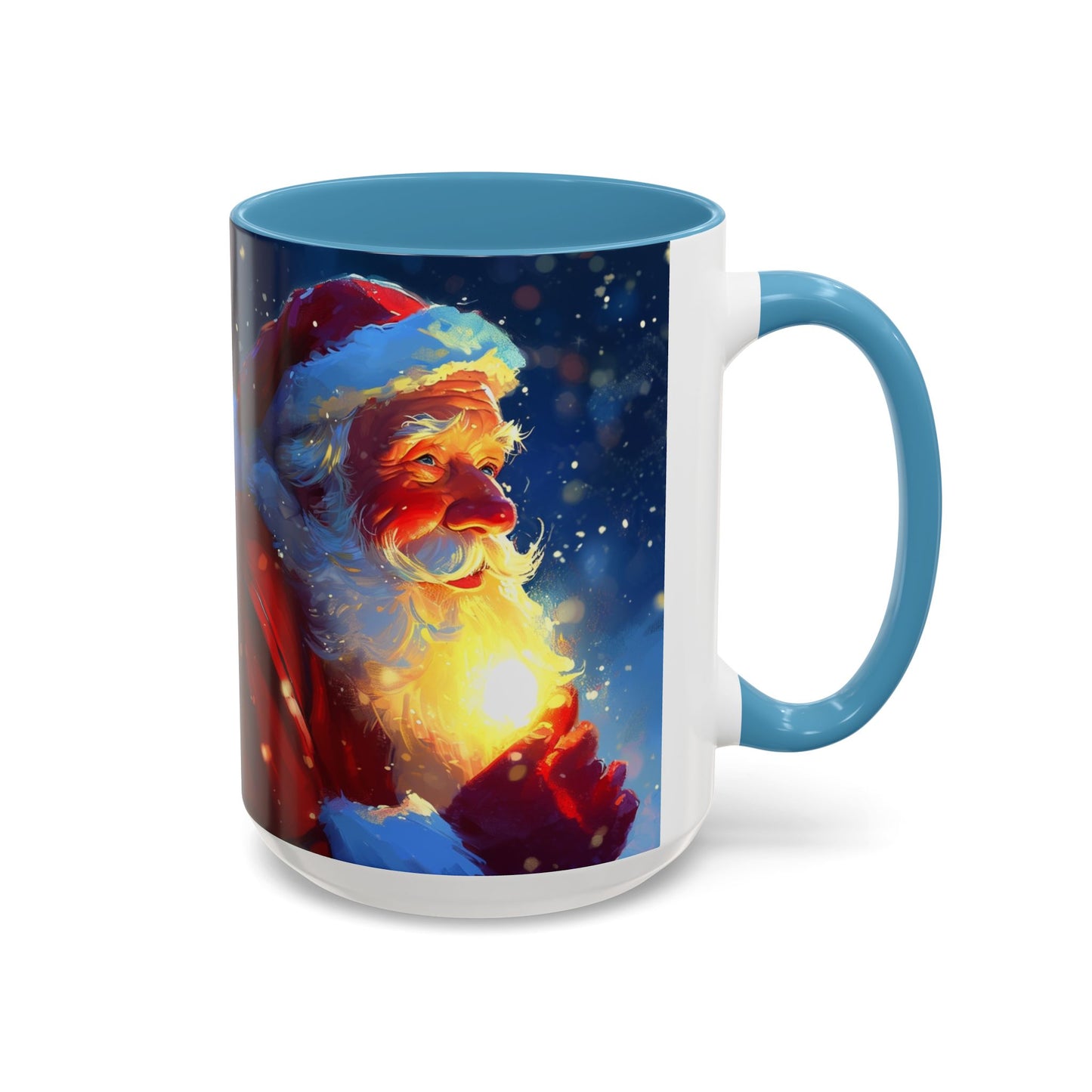 Santa Claus Accent Coffee Mug (11, 15oz)