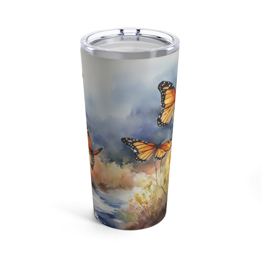 Monarch Butterfly Tumbler 20oz