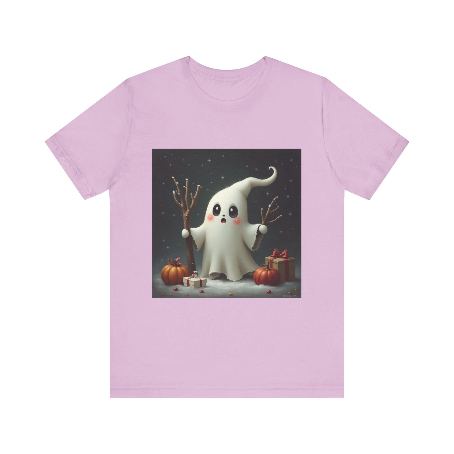 Holiday Decor Ghost Unisex Jersey Tee