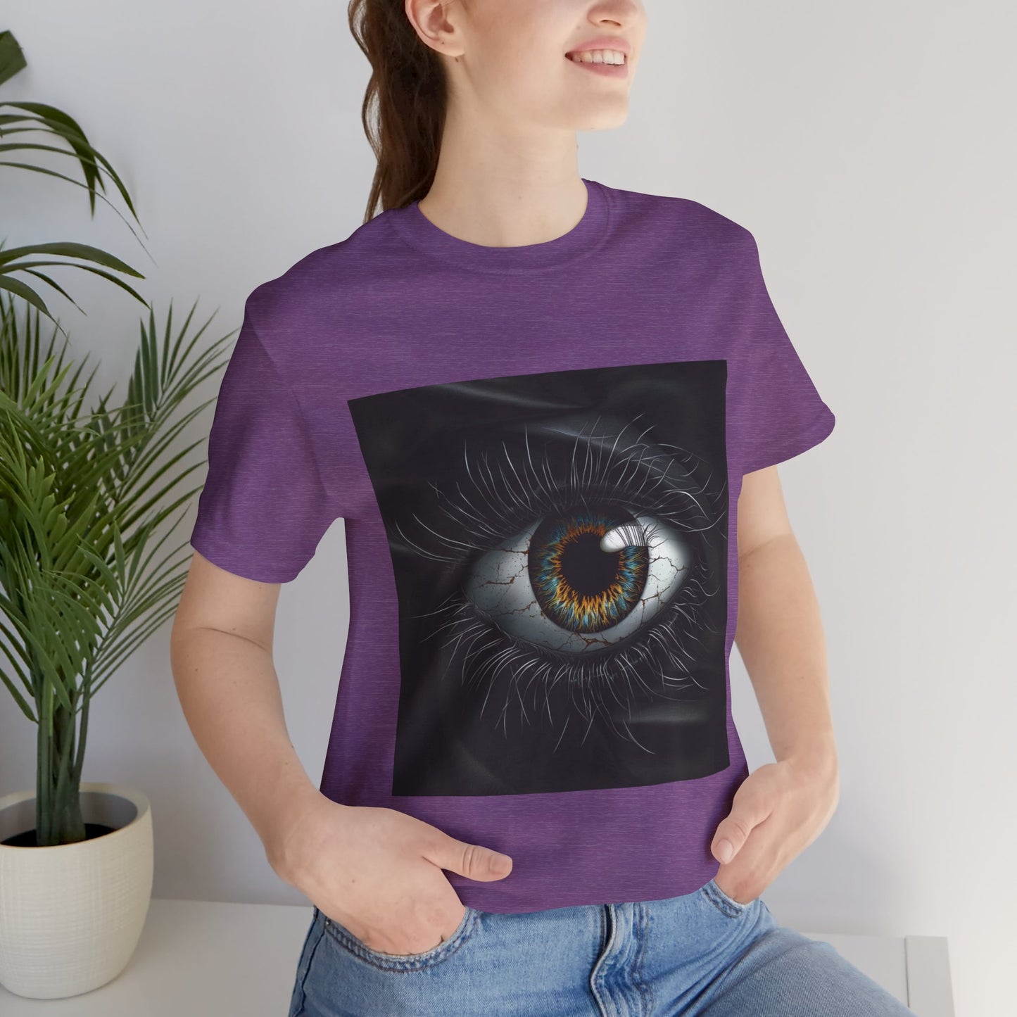 Unsettling Eye Unisex Jersey Short Sleeve Tee