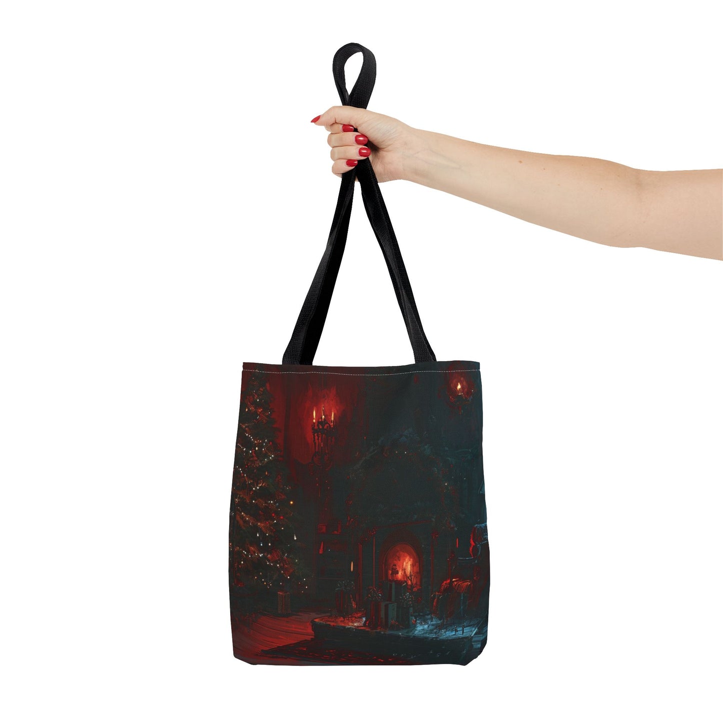 Macabre Hearth Tote Bag (AOP)