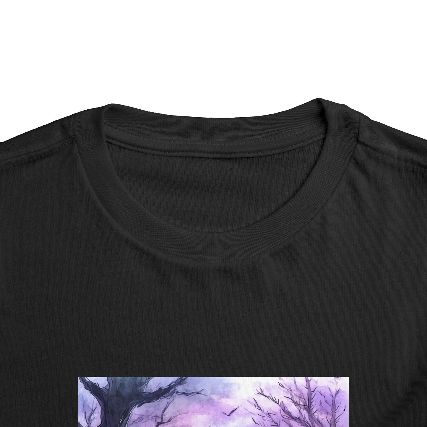 Purple Graveyard Toddler Short Sleeve Tee