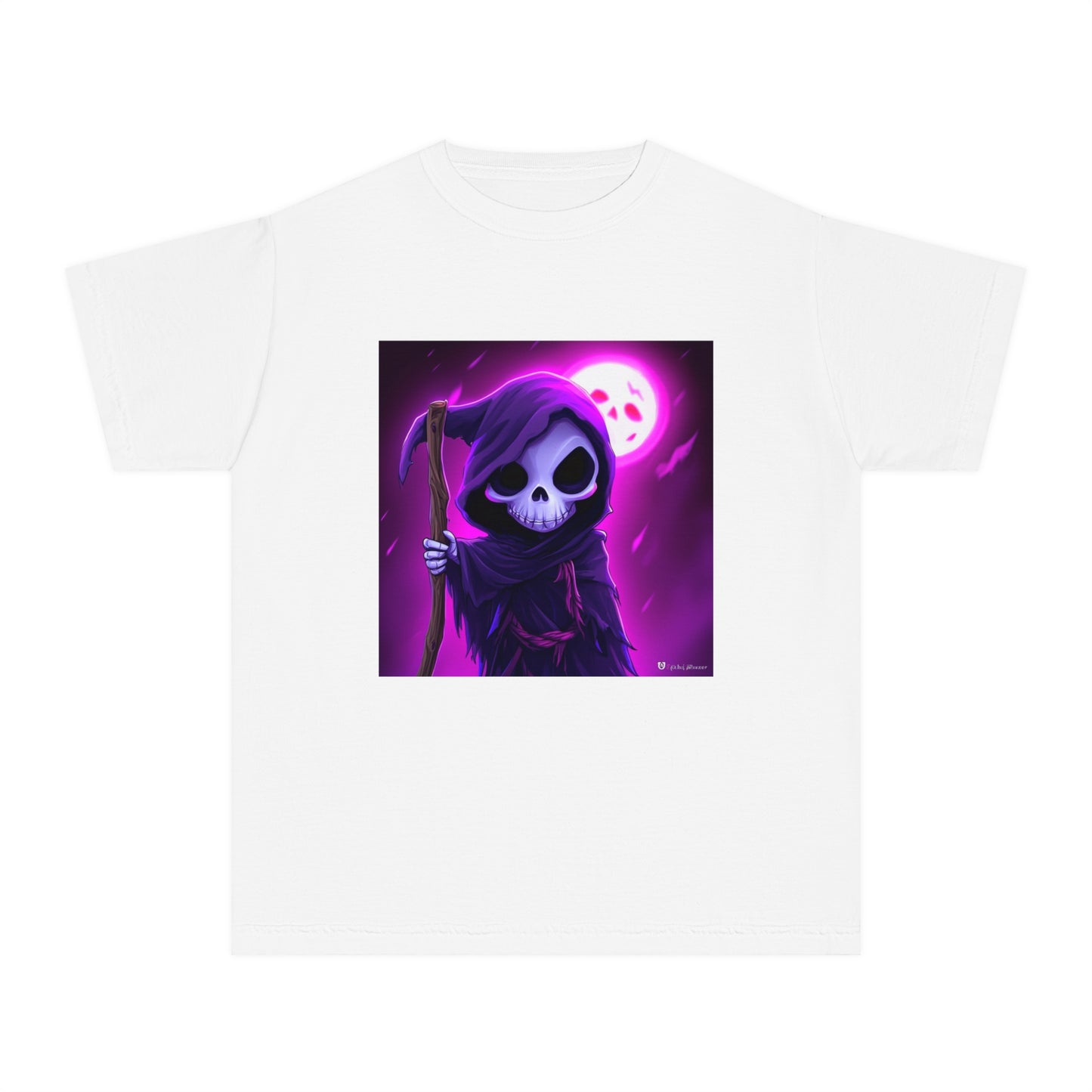 Smiling Moon Grim Reaper Youth Midweight Tee