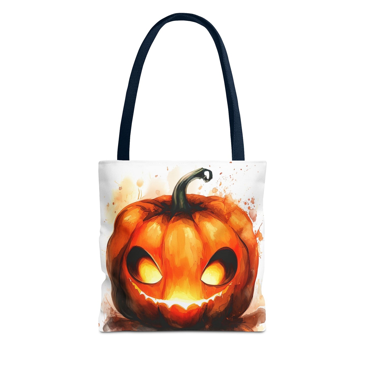 Cute Happy Jack o Lantern Tote Bag (AOP)