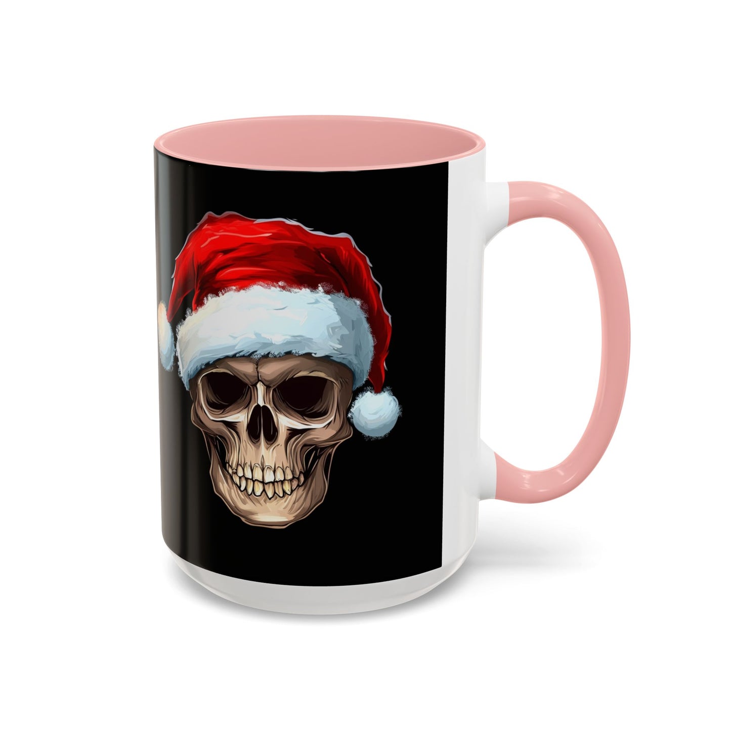 Gothic Christmas Skull Mug Accent Coffee Mug (11, 15oz)