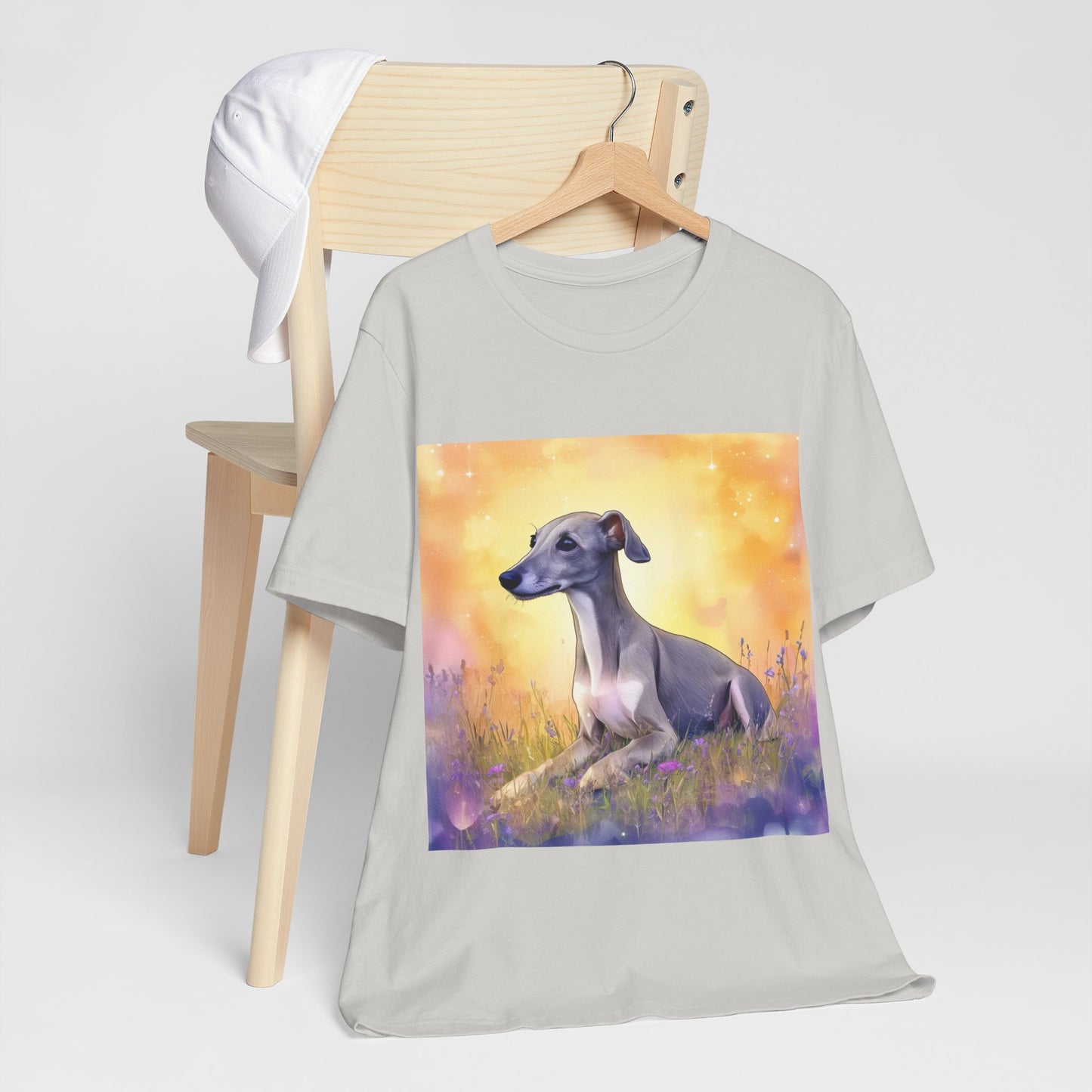 Sunset Greyhound Jersey Short Sleeve Tee