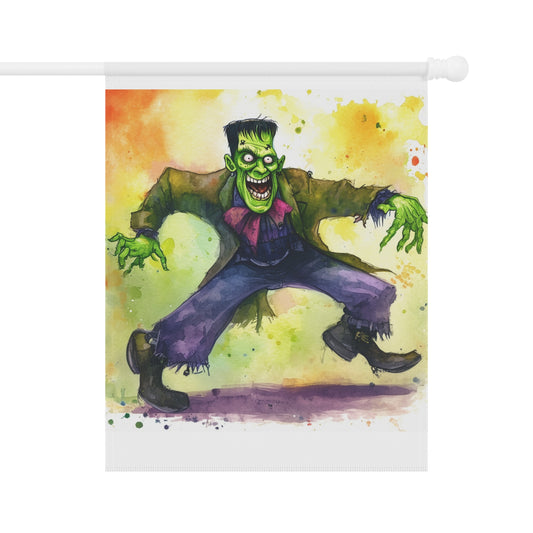 Quirky Frankenstein Garden & House Banner