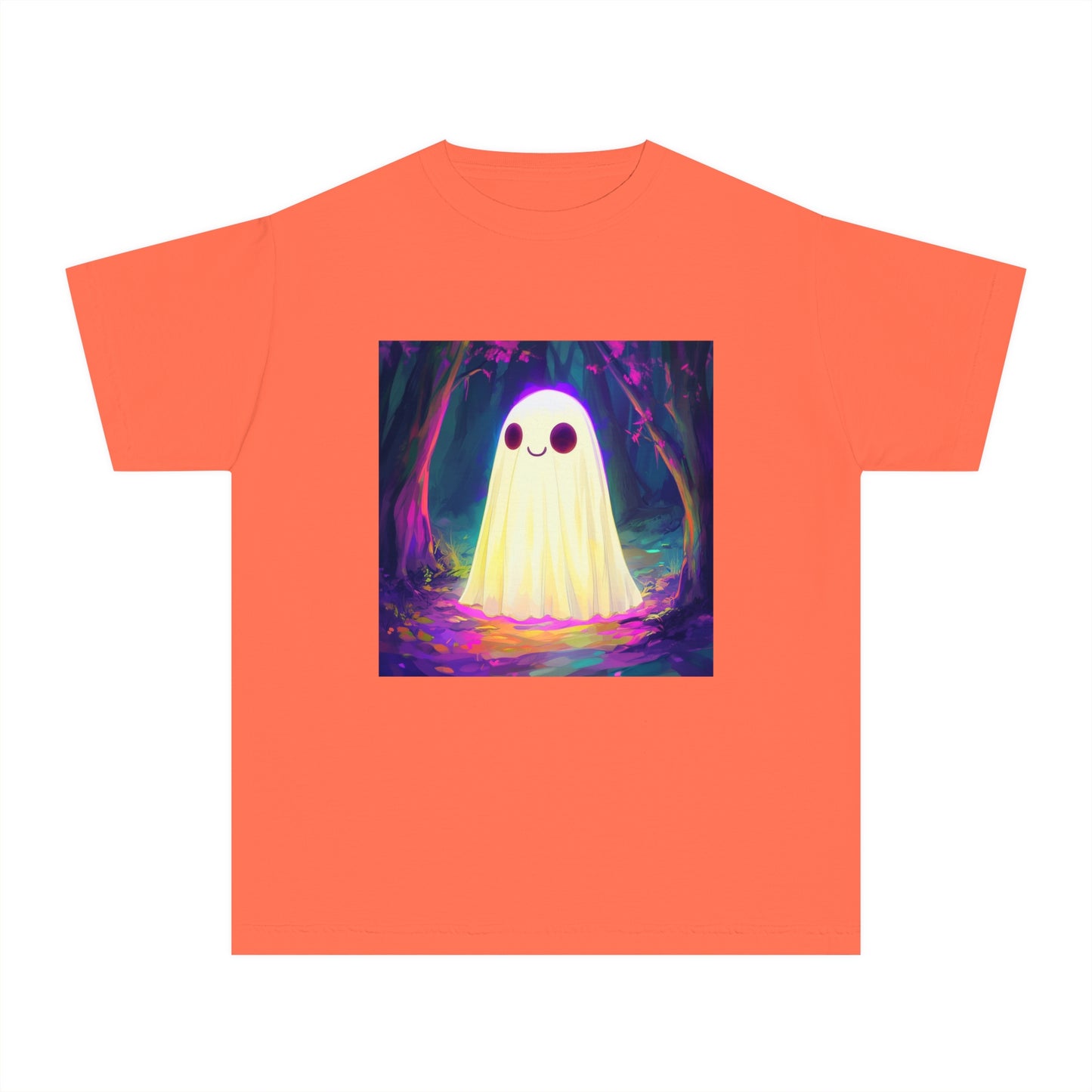 Cute Neon Ghost Youth Midweight Tee