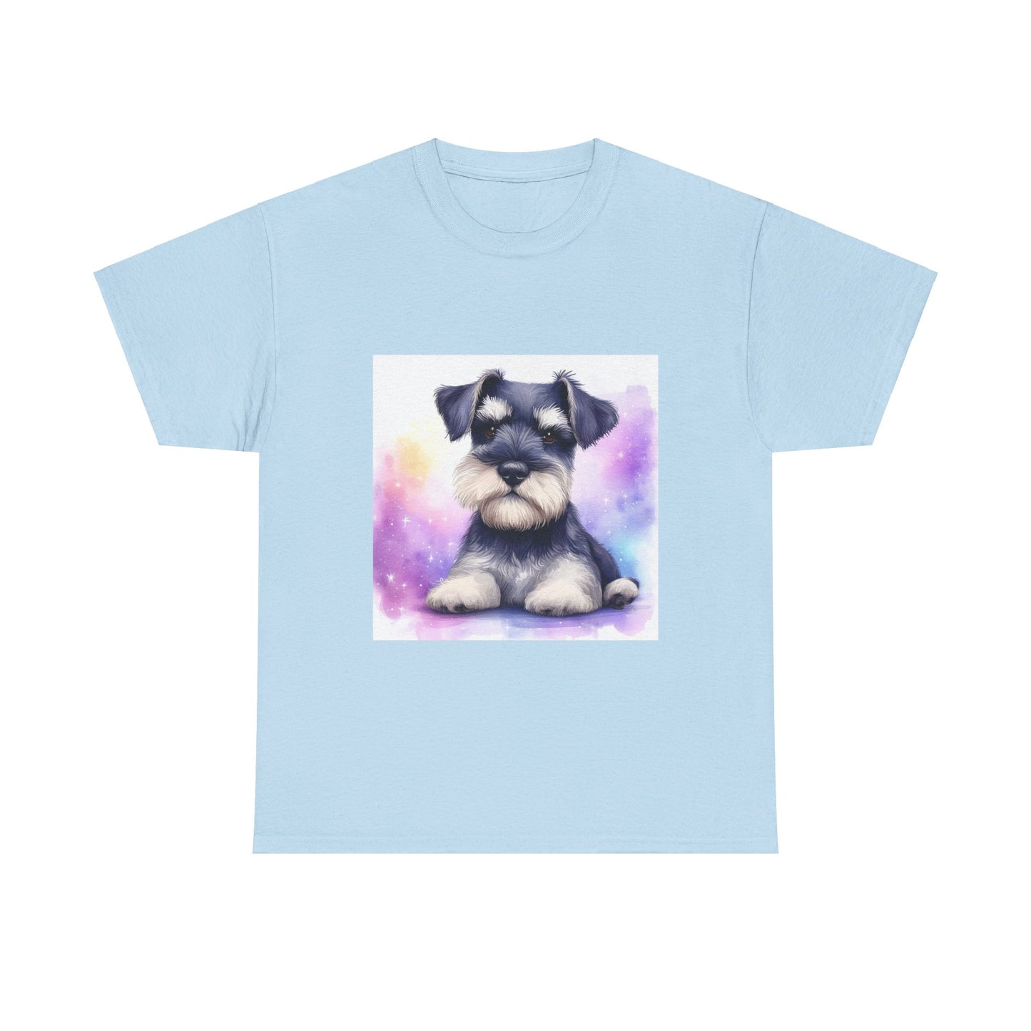 Schnauzer Puppy Unisex Heavy Cotton Tee