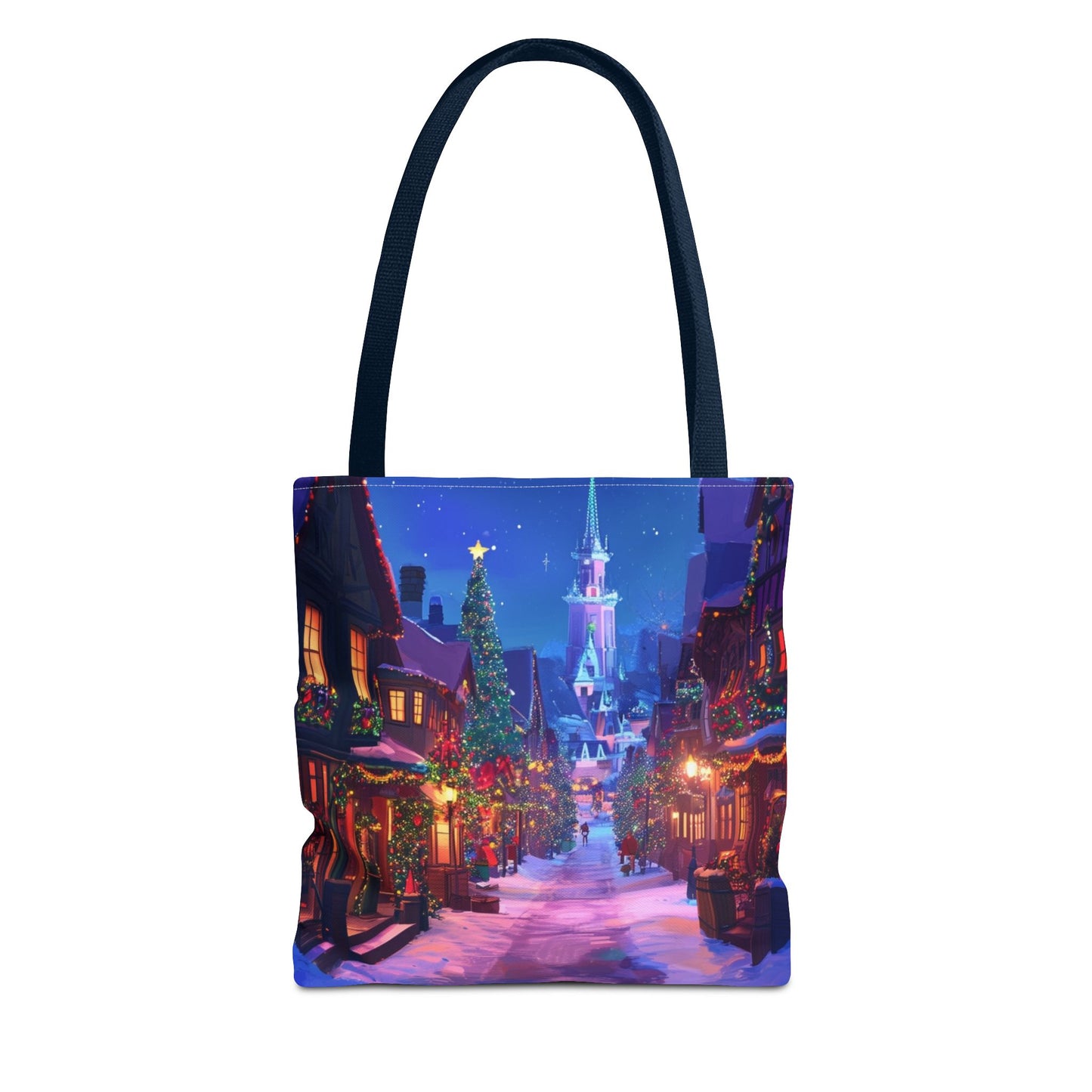 Holiday Town Tote Bag (AOP)