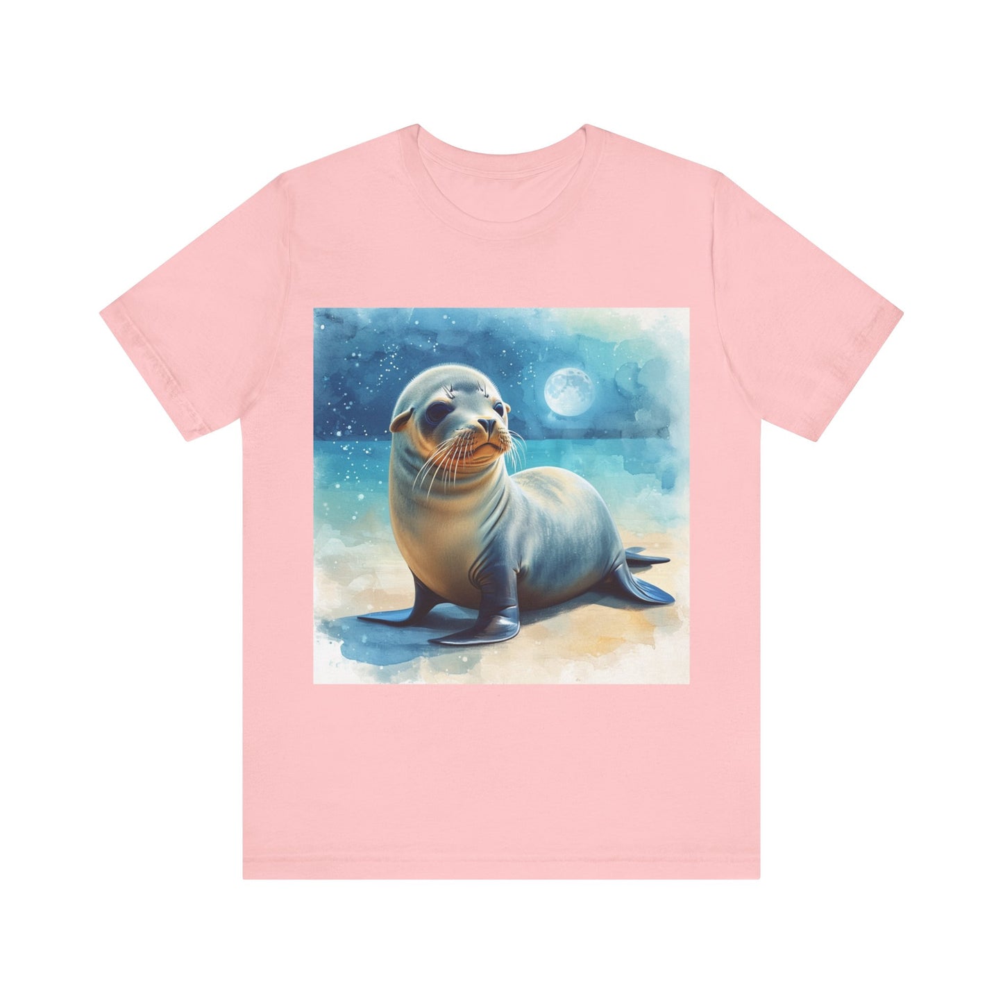 Cute Sea Lion Unisex Jersey Short Sleeve Tee