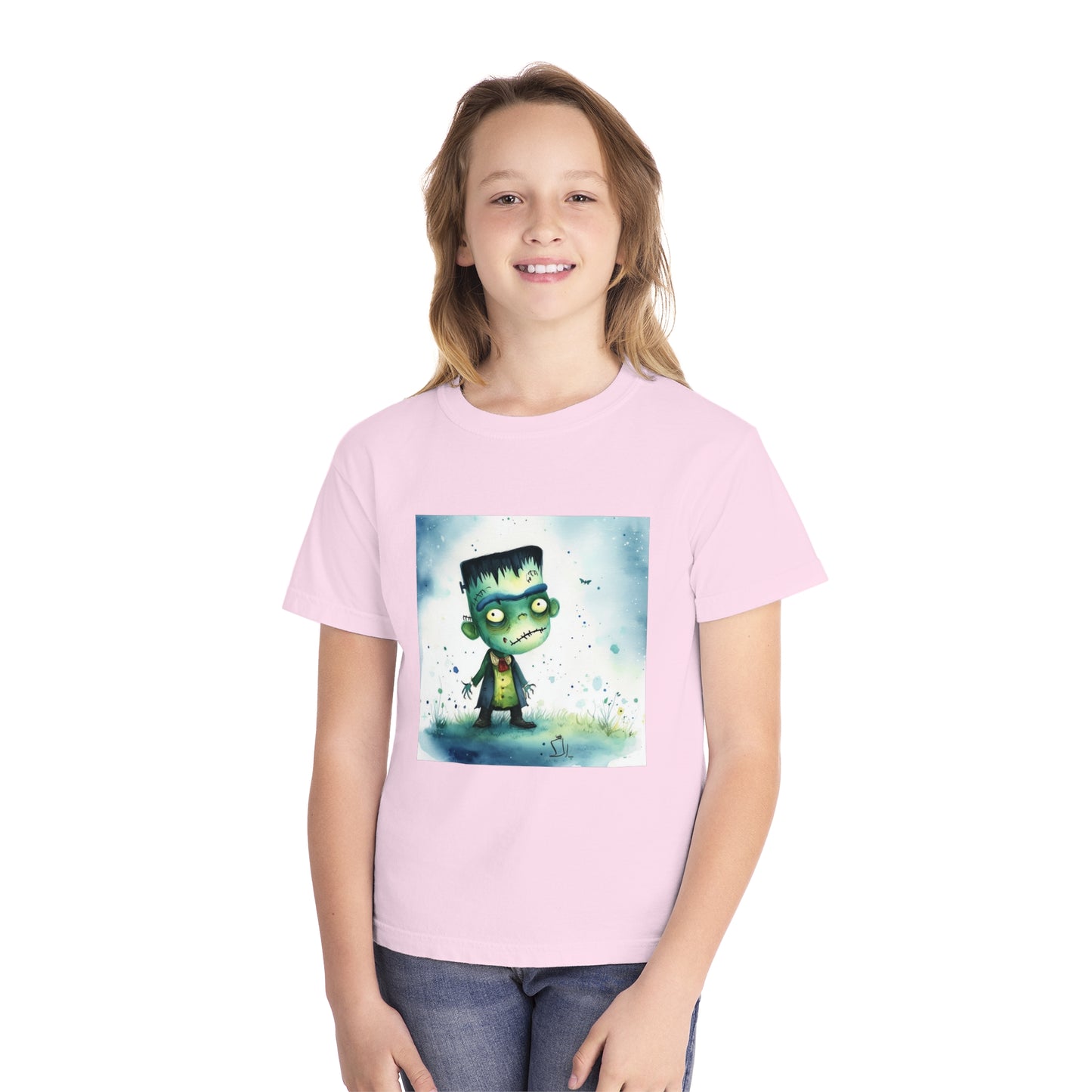 Cute Frankenstein Youth Midweight Tee