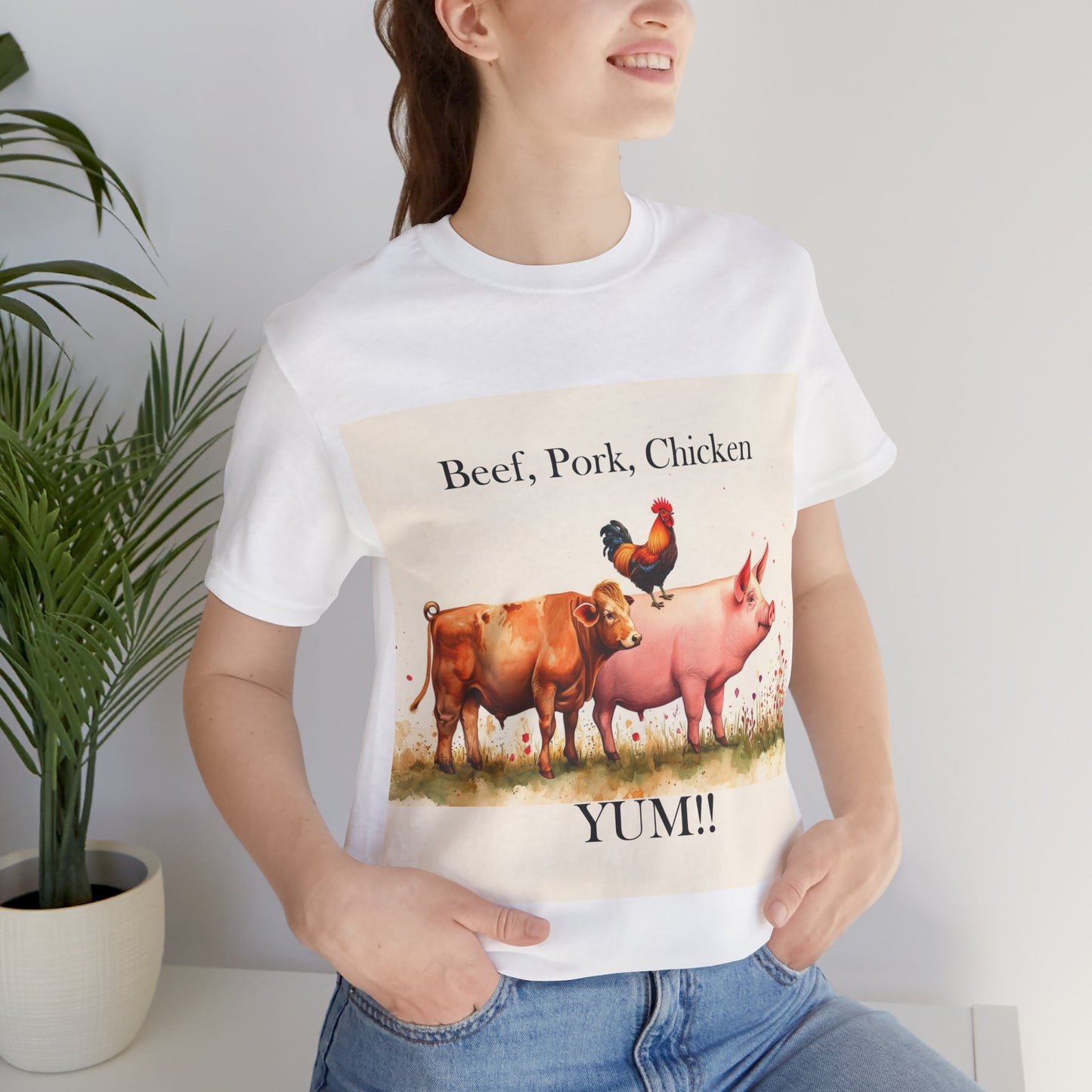 YUM! Unisex Jersey Short Sleeve Tee