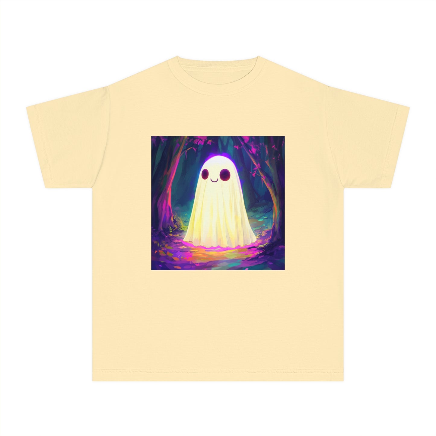 Cute Neon Ghost Youth Midweight Tee