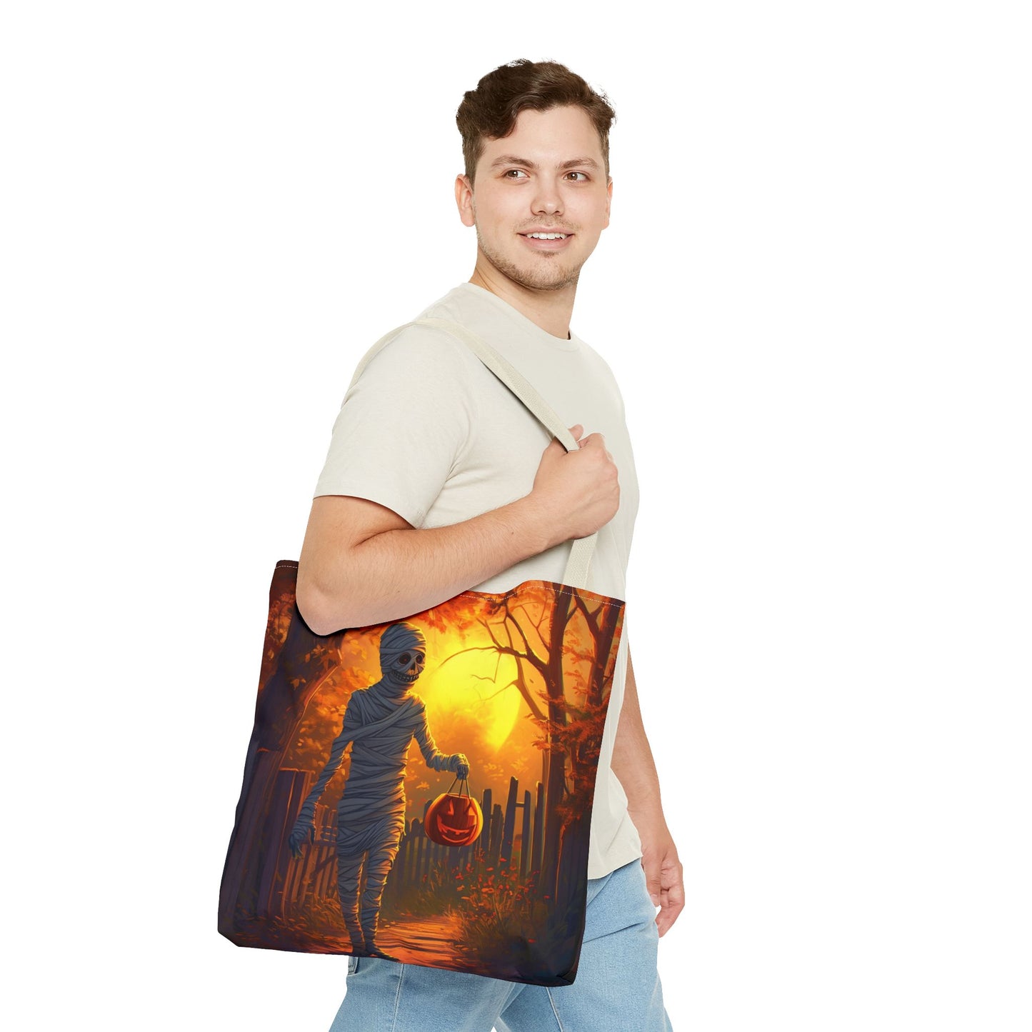 Halloween Sunset Tote Bag (AOP)