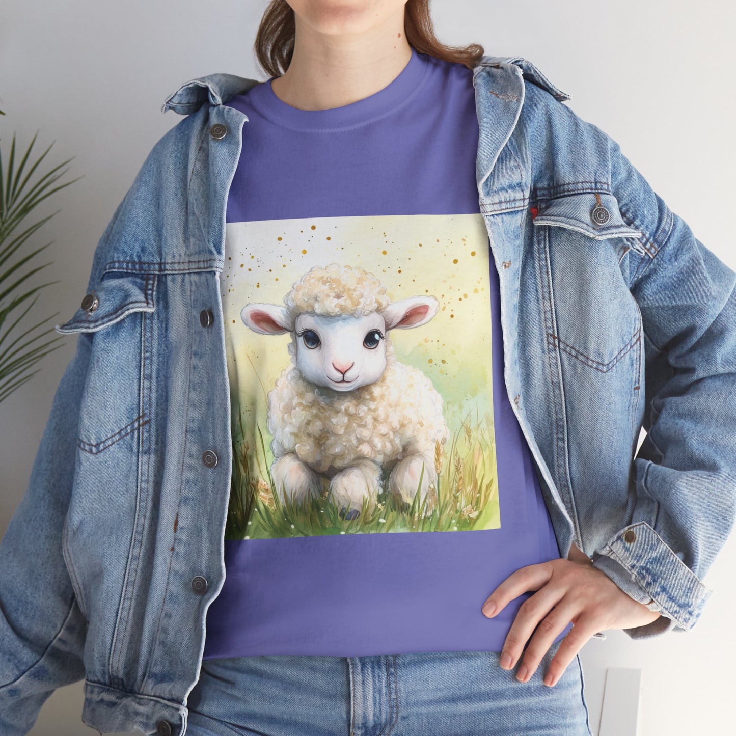 Baby Lamb Unisex Heavy Cotton Tee