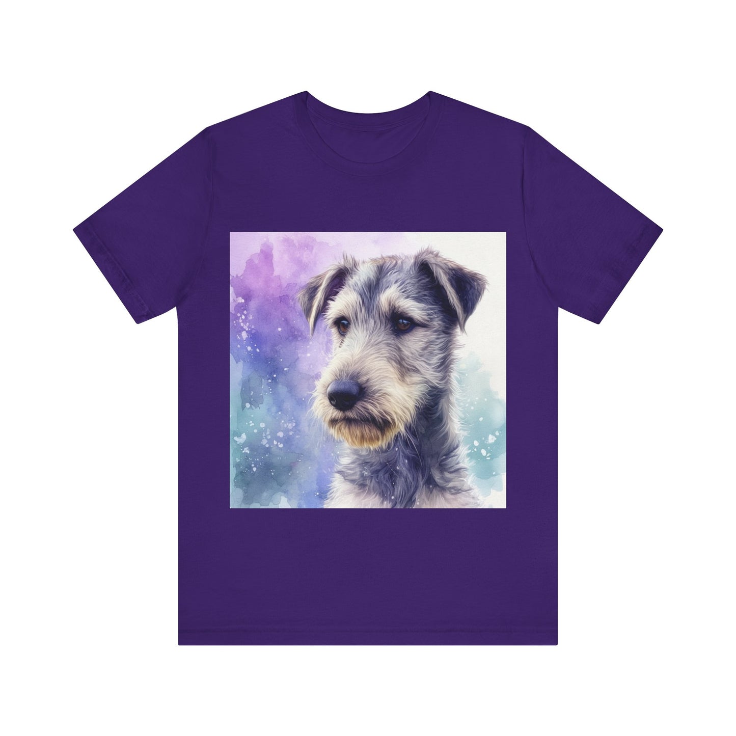 Galaxy Irish Wolfhound Unisex Jersey Short Sleeve Tee