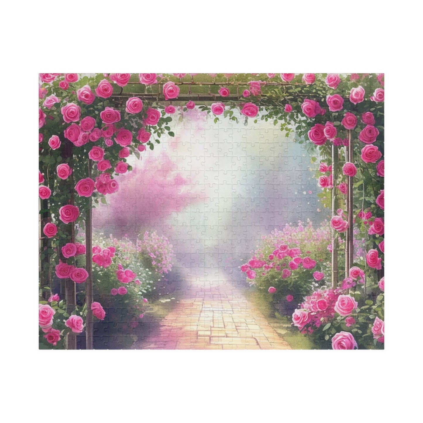 Rose Archway Puzzle (110, 252, 520, 1014-piece)