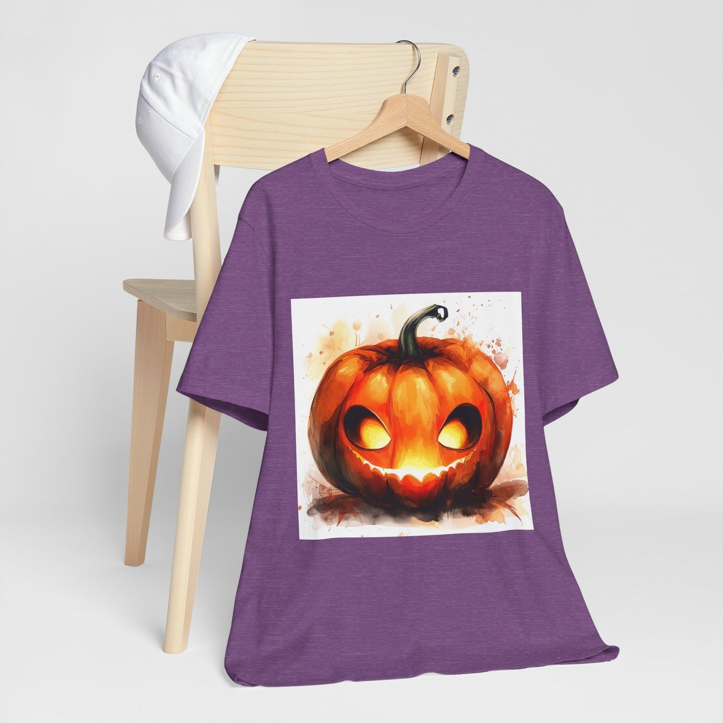 Cute Happy Jack o Lantern Unisex Jersey Short Sleeve Tee