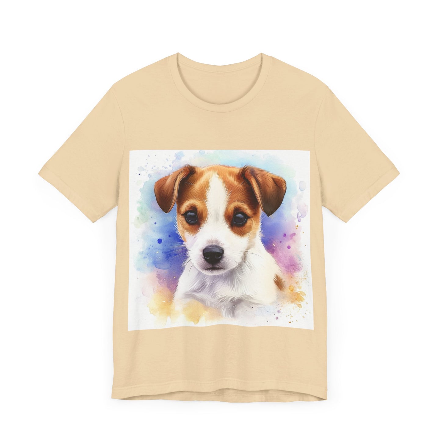 Cute Jack Russell Unisex Jersey Short Sleeve Tee