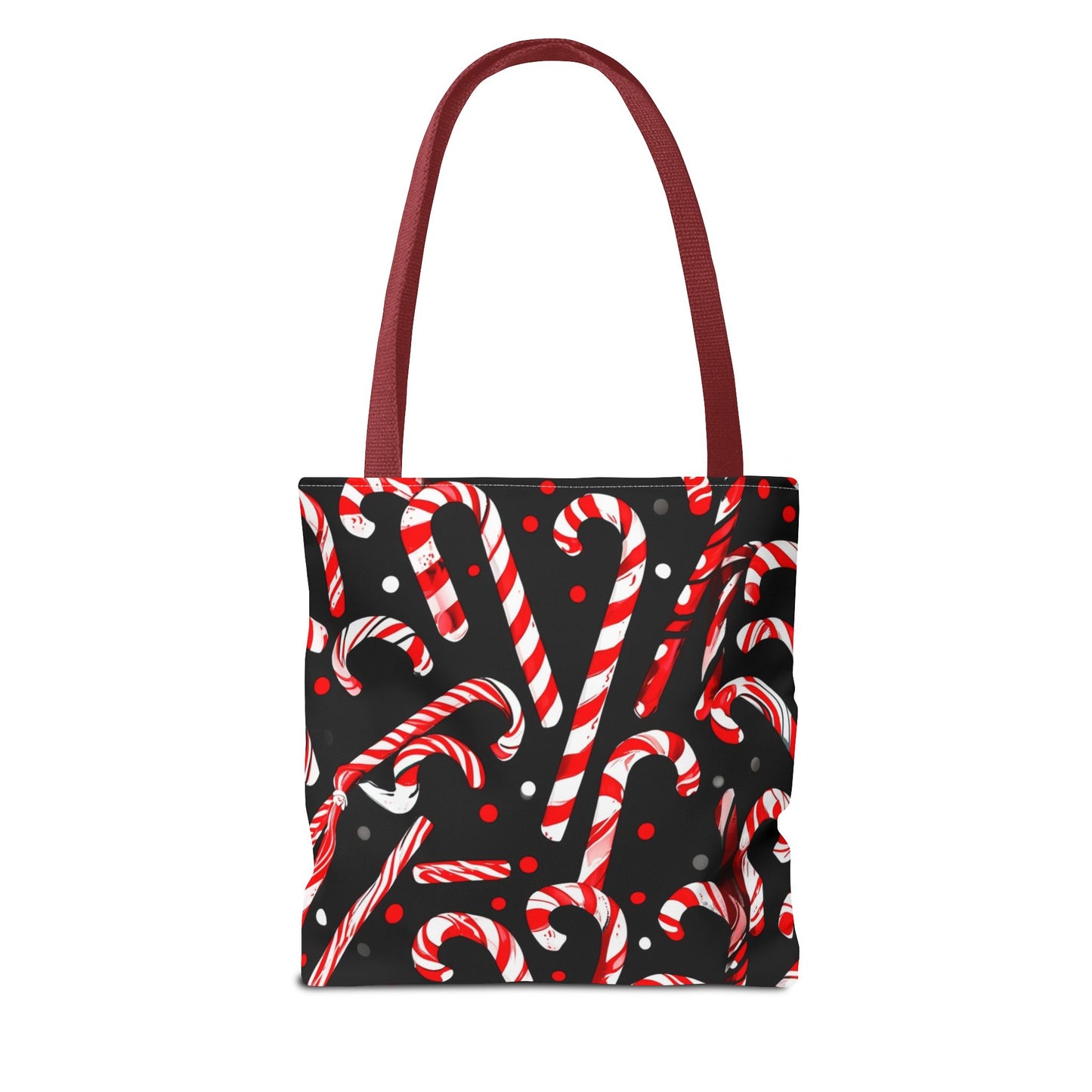 Cute Candy Canes Tote Bag (AOP)