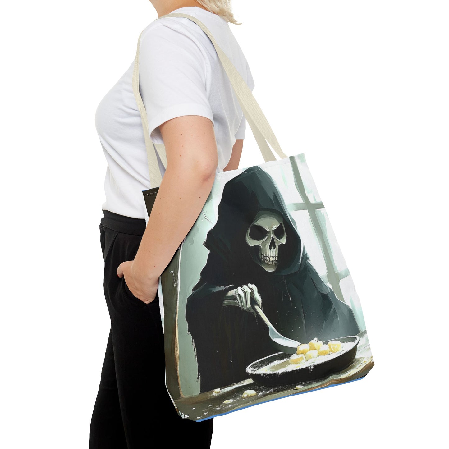 Grim Reaper Baking Tote Bag (AOP)