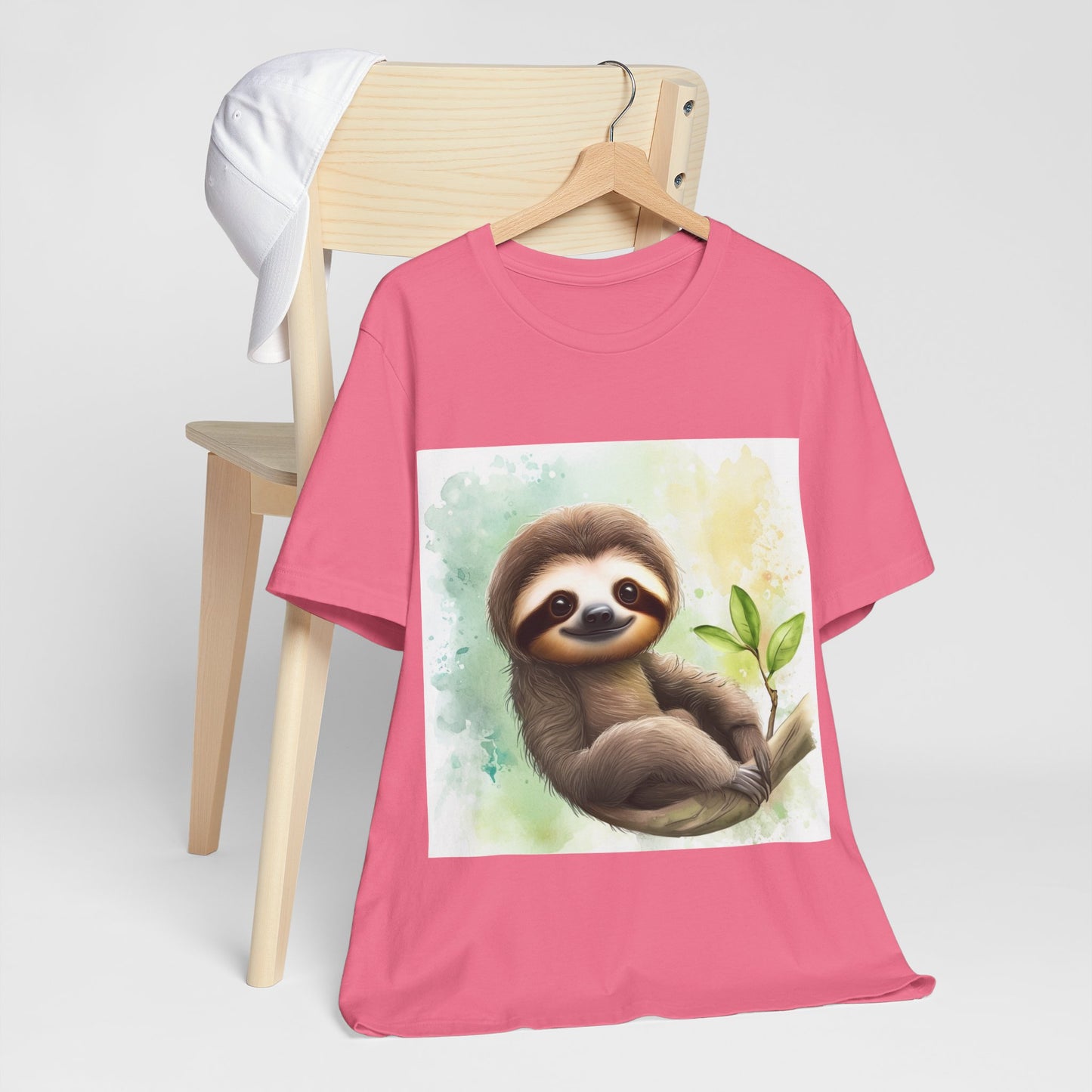 Cute Sloth Unisex Jersey Short Sleeve Tee