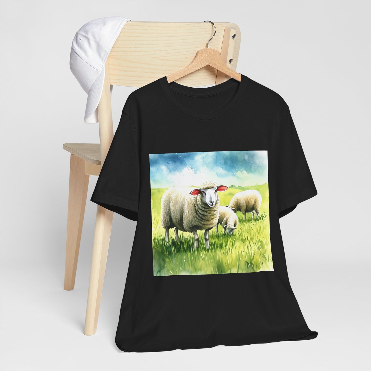 Adorable Sheep Unisex Jersey Short Sleeve Tee