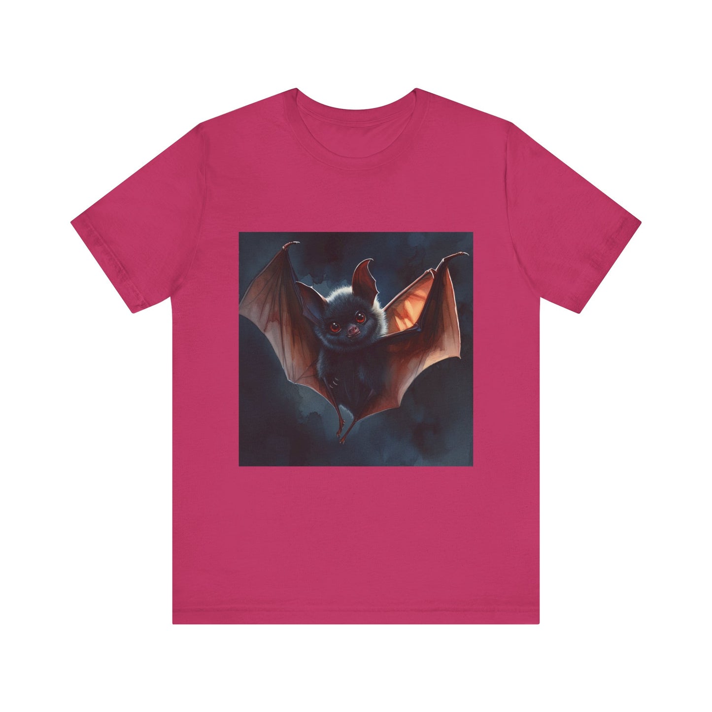 Cute Spooky Bat Unisex Jersey Short Sleeve Tee