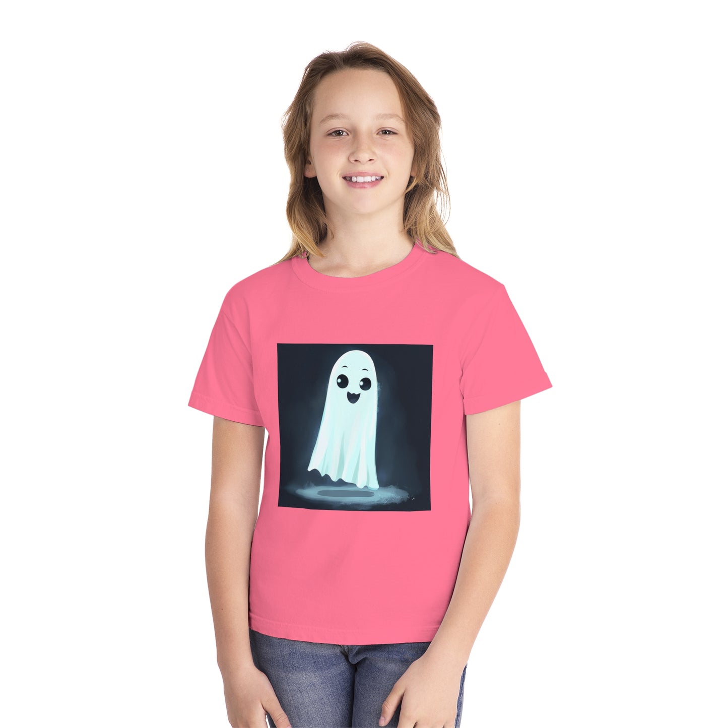 Cute Haunting Ghost Youth Midweight Tee