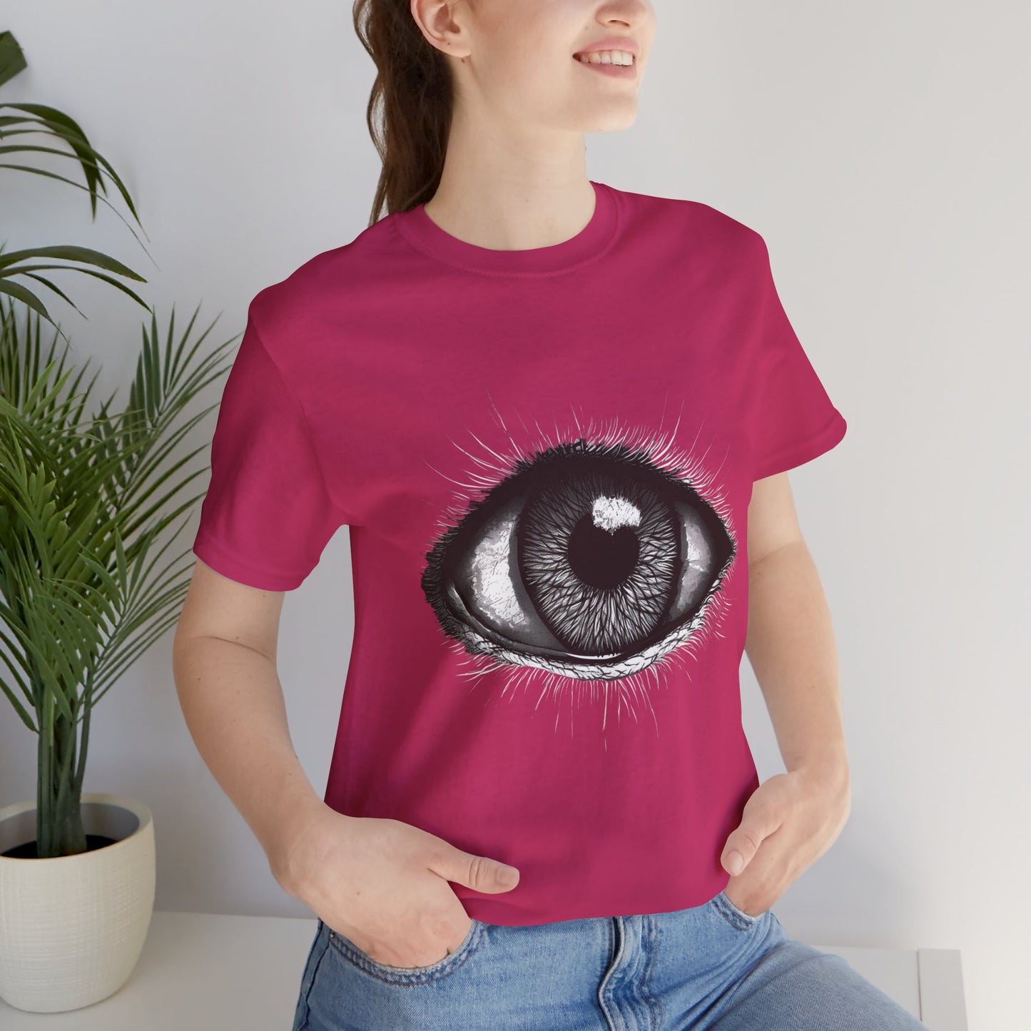 Spooky Eye Unisex Jersey Short Sleeve Tee