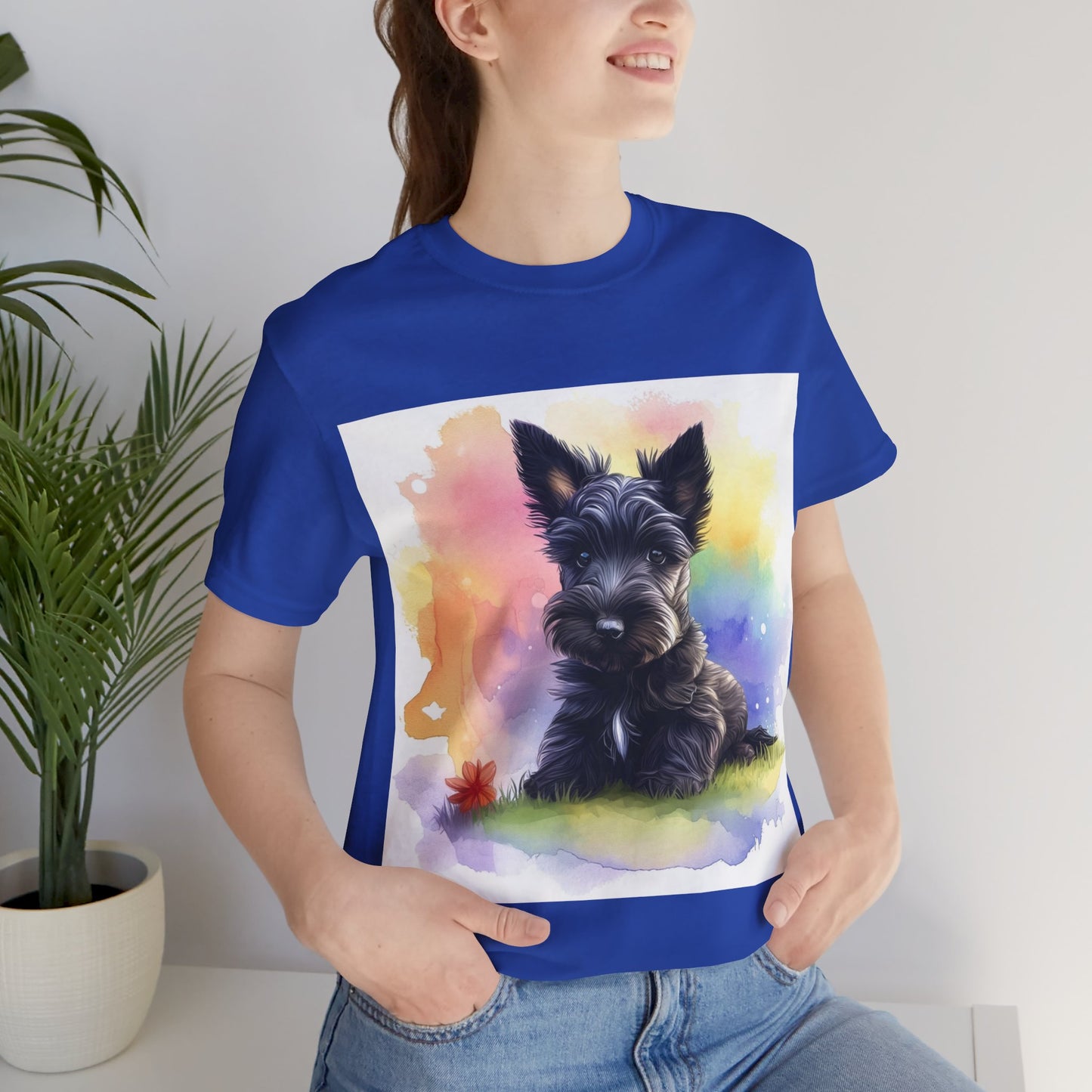 Scottish Terrier Unisex Jersey Short Sleeve Tee